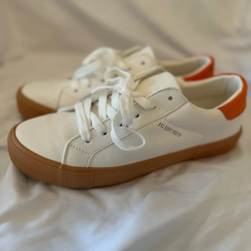 French Connection,  Becka, White/orange - Picture 4 of 6